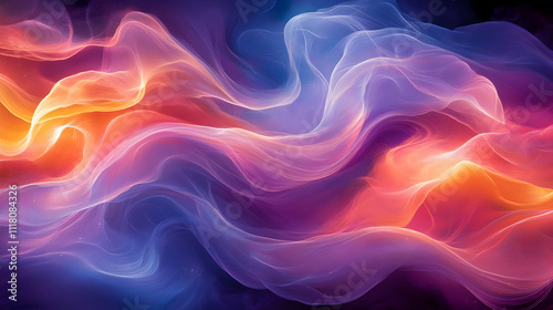 Wallpaper Mural Abstract Spiritual Flow concept as Soft abstract depiction of spiritual flow connecting various religions World Religion Day digital art in  Photo Stock  Concept  Torontodigital.ca