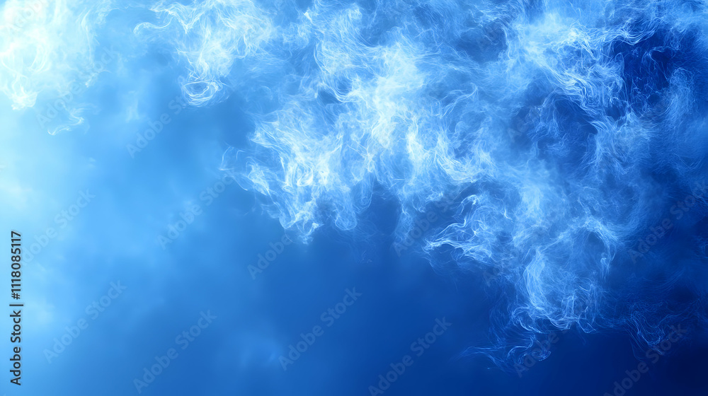 Blue Monday Glossy Calm concept as Glossy calm background with soft blue gradients creating a peaceful and subdued atmosphere representing Blue Monday copy space for text. in Photo Stock Concept Blue Monday Glossy Calm concept as Glossy calm background with soft blue gradients creating a peaceful and subdued atmosphere representing Blue Monday copy space for text. in Photo Stock Concept