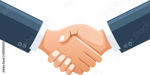  handshake isolated ai generative