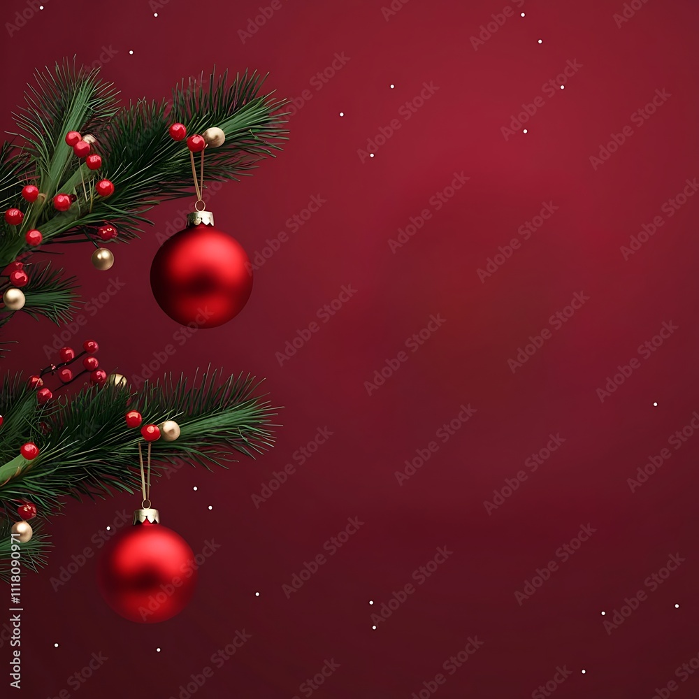Beautiful christmas eve concept with copy space Beautiful christmas eve concept with copy space