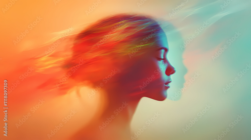 person image blurry person image blurry