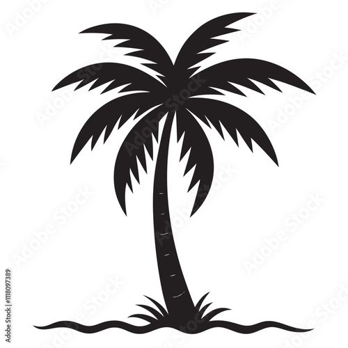 palm tree silhouette