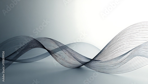 abstract wavy background, black waves, abstract background