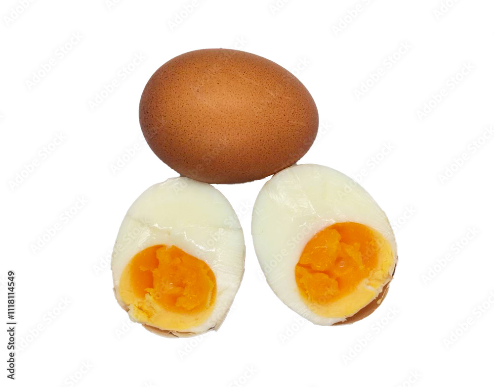 egg isolated on white