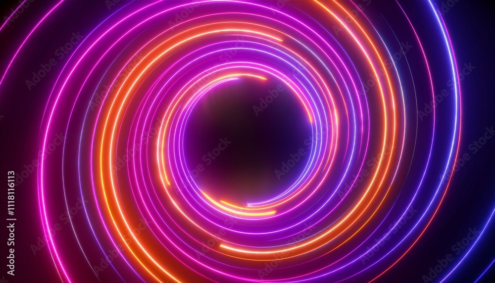 The concept of happiness and new beginnings: Abstract glowing spiral, vibrant colors representing renewal and happiness. The concept of happiness and new beginnings: Abstract glowing spiral, vibrant colors representing renewal and happiness.