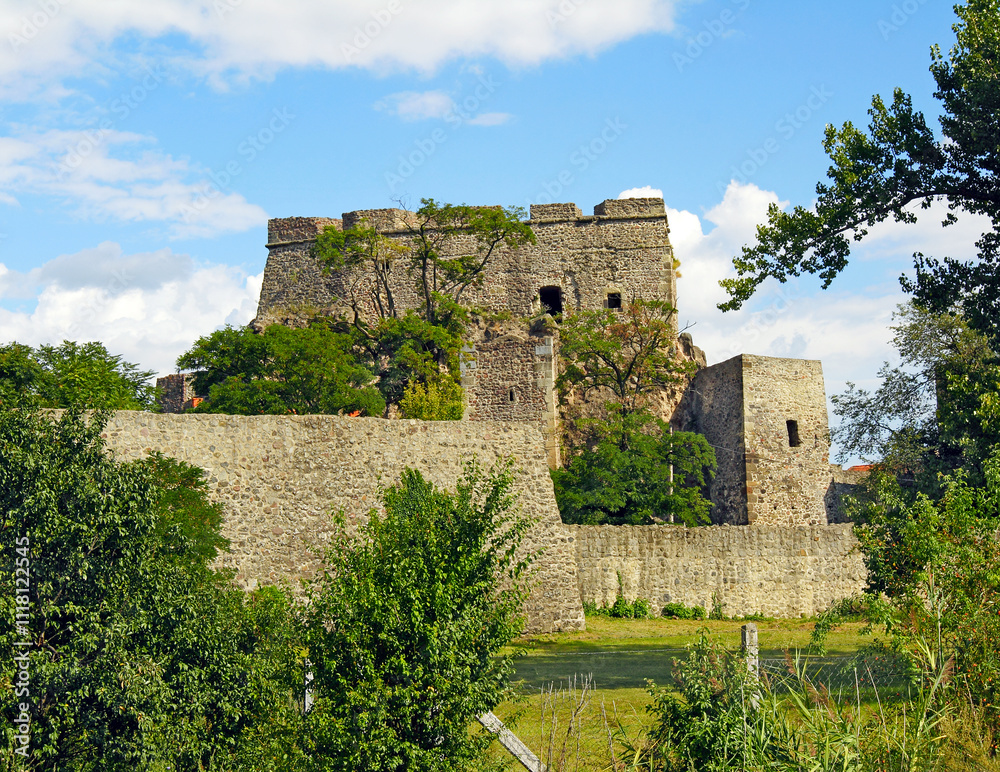 Levice, The Castle - The most significant building of the town is the castle fortress built in the second half of the 13th century, Slovakia