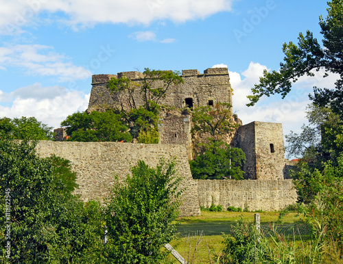 Obraz na płótnie Levice, The Castle - The most significant building of the town is the castle fortress built in the second half of the 13th century, Slovakia w salonie