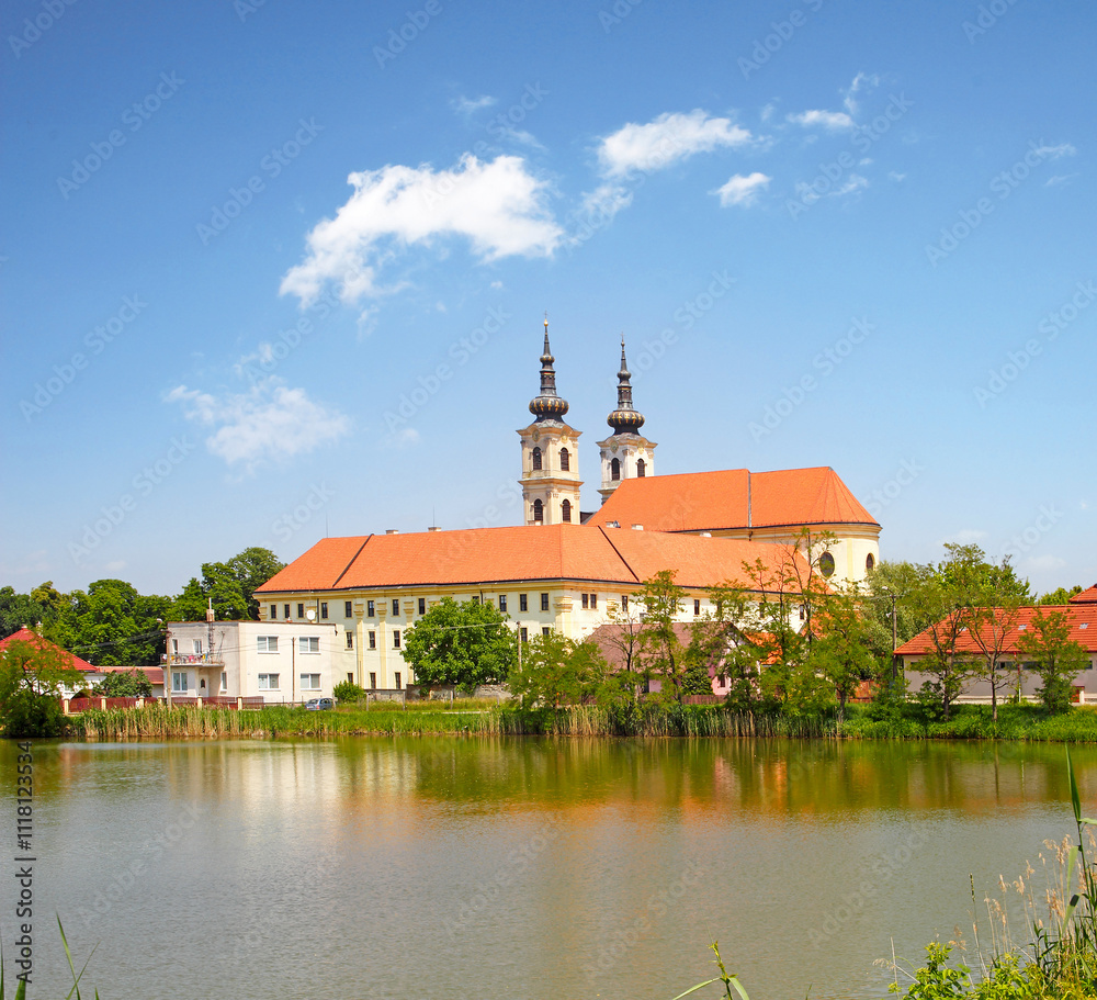 Baroque basilica and monastery of Sastin-Straze (Šaštín-Stráže), Slovakia