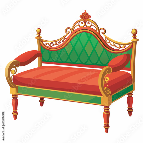 daybeds on a white background