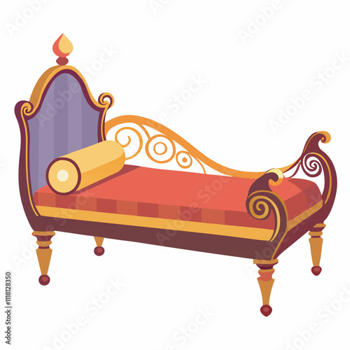 daybeds on a white background