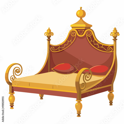 daybeds on a white background