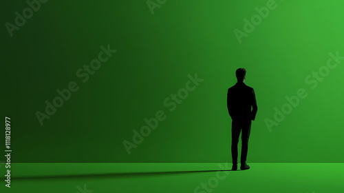 Chroma green background. Chroma. Illustration