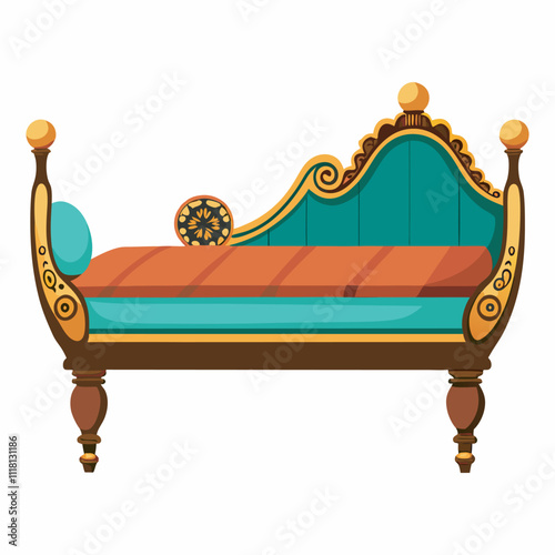 daybeds on a white background