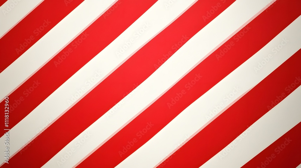 Abstract Red and White Diagonal Stripes Background Abstract Red and White Diagonal Stripes Background
