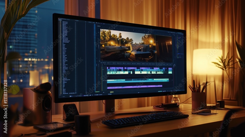 Video Editing Workspace Video Editing Workspace
