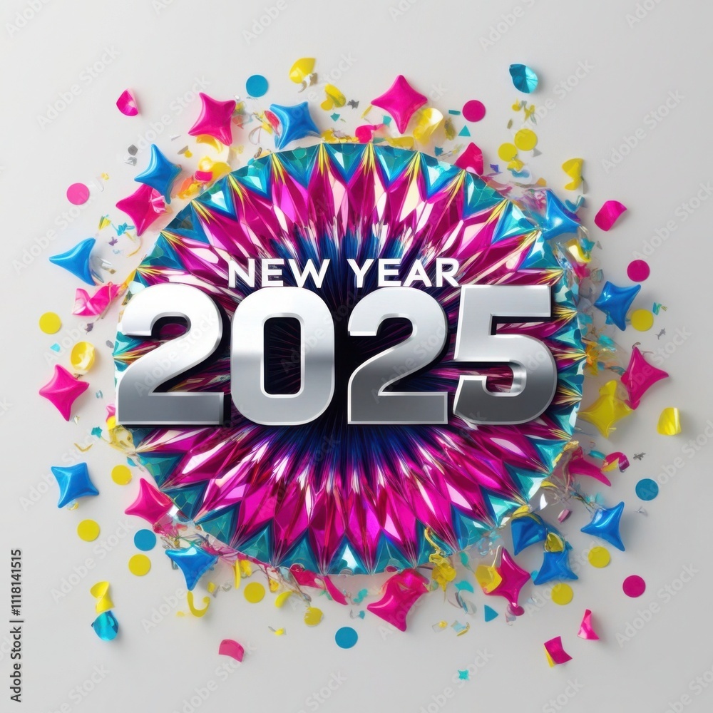 Happy New Year 2025 design Happy New Year 2025 design