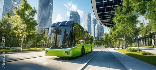 Eco-Friendly City Bus: Sustainable Urban Transportation