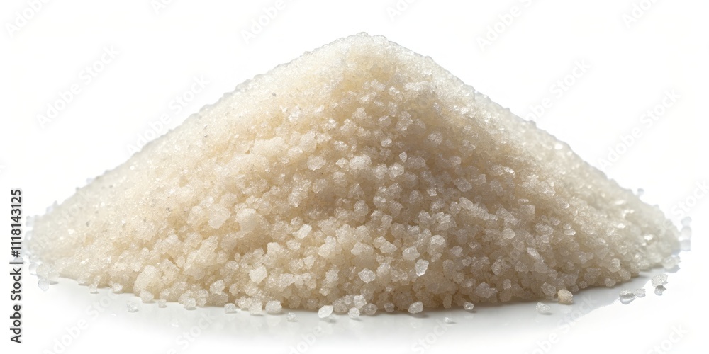Pure White Sugar Granules Isolated on a Bright Background, Showcasing the Fine Texture and Crystal Clarity, Ideal for Culinary and Food Photography Needs Pure White Sugar Granules Isolated on a Bright Background, Showcasing the Fine Texture and Crystal Clarity, Ideal for Culinary and Food Photography Needs