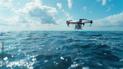 Innovative ocean plastic cleanup drones revolutionizing marine environments for a cleaner future