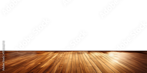 Wooden Floor Isolated On Transparent Background