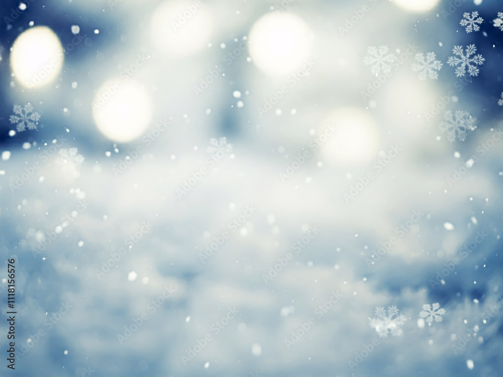 winter background christmas new year bokeh winter background christmas new year bokeh