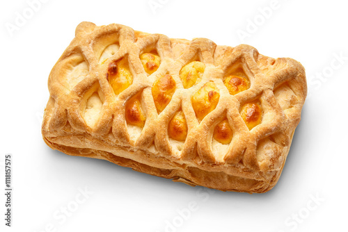 Fresh bun with cheese