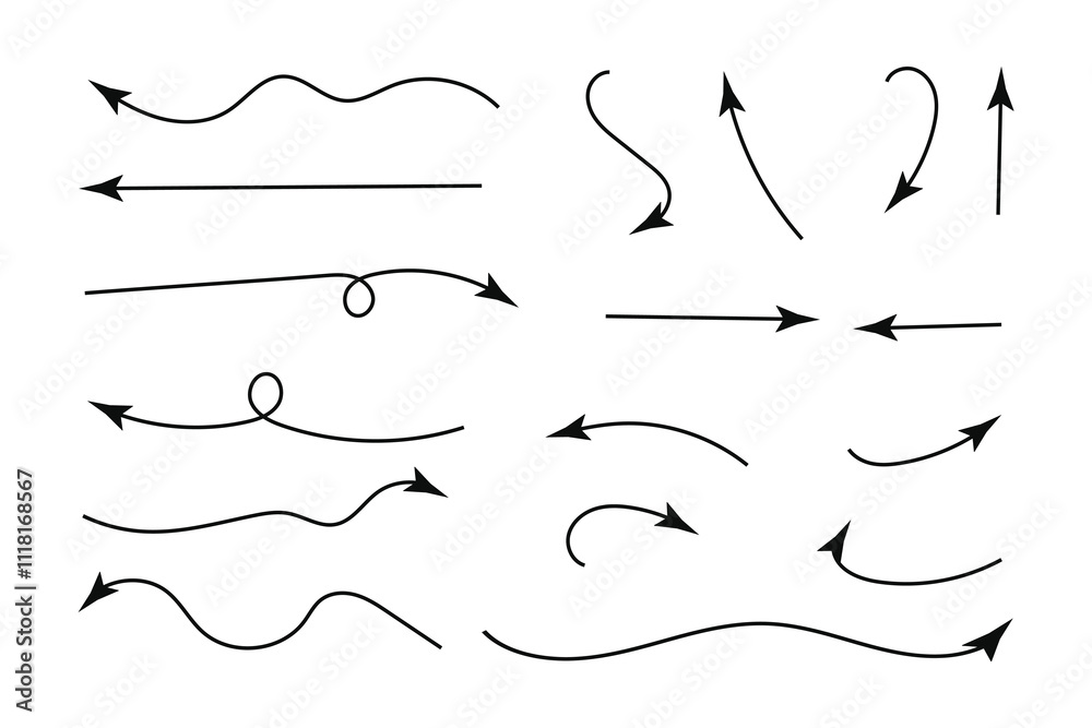 Black arrow icon big sets. Vector arrow illustration Black arrow icon big sets. Vector arrow illustration