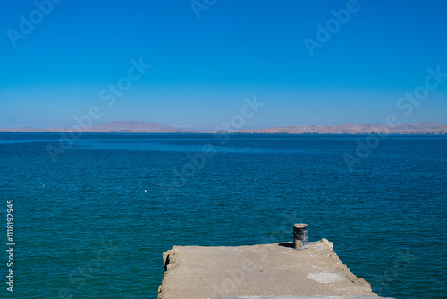 Endless Serenity at the Pier of Lake Van
