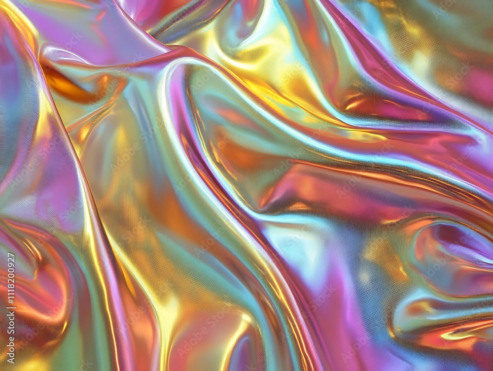 A suitable title for this image could be Ethereal Waves: Translucent Flow of Light and Color A suitable title for this image could be Ethereal Waves: Translucent Flow of Light and Color