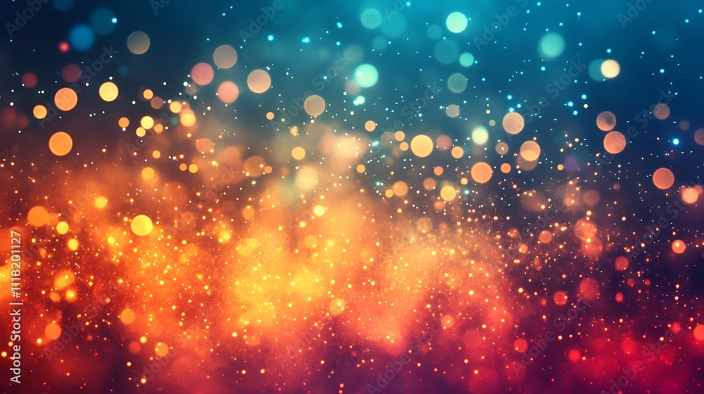Colorful Abstract Background with Glowing Lights and Vibrant Effects Colorful Abstract Background with Glowing Lights and Vibrant Effects