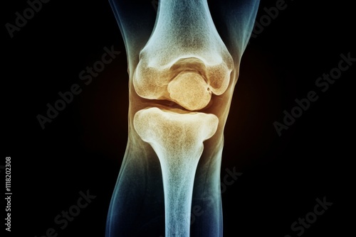 Knee Joint Arthritis X-Ray Image photo