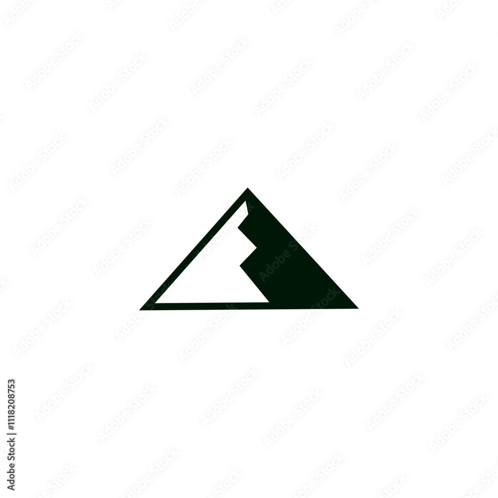 Mountain landscape peak logo design Mountain landscape peak logo design