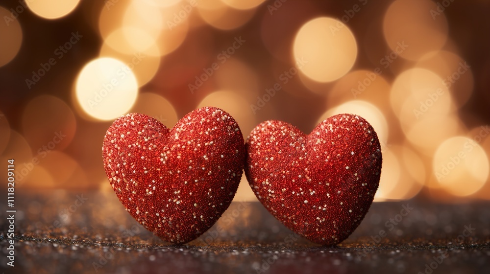Obraz premium heart on a snow HD 8K wallpaper Stock Photographic Image