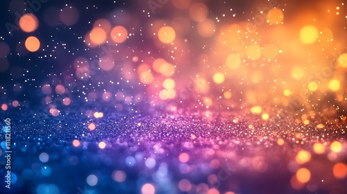 Colorful Abstract Glowing Effects Creating a Stunning Wallpaper Design