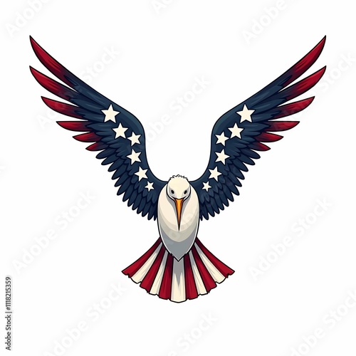 Albatross Patriotic Design  photo