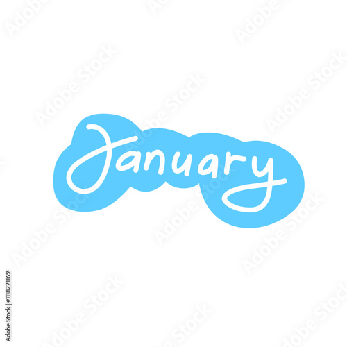 January stickers