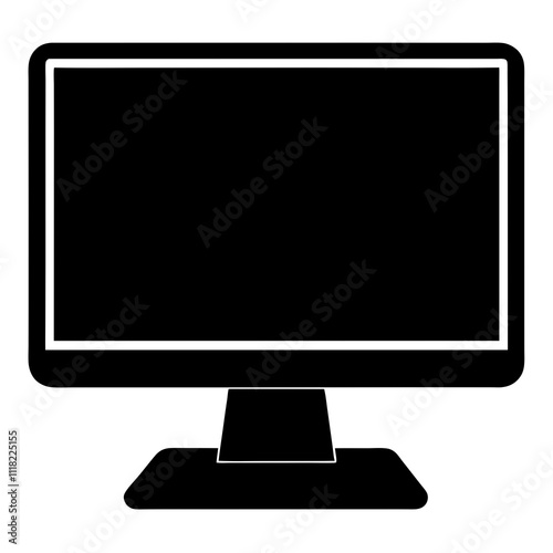 monitor, screen, computer, display, lcd, tv, technology, television, flat, pc, wide, blank, plasma, desktop, black, equipment, led, tft, digital, computer monitor, video, silver, business, internet, i