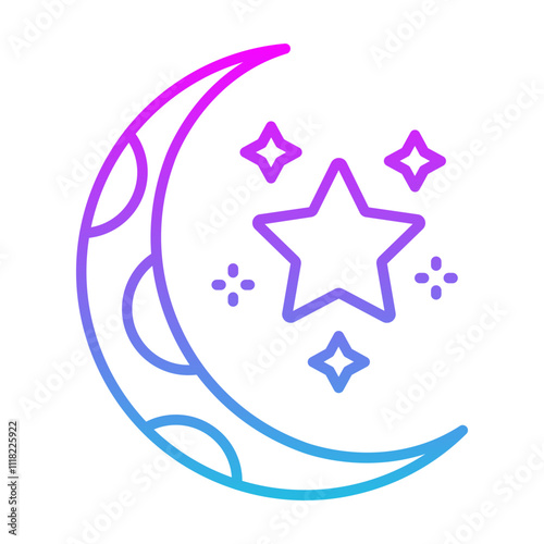 Crescent Moon Icon