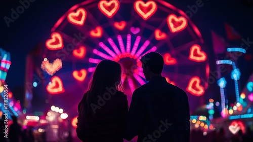 Romantic Proposal under Glo...