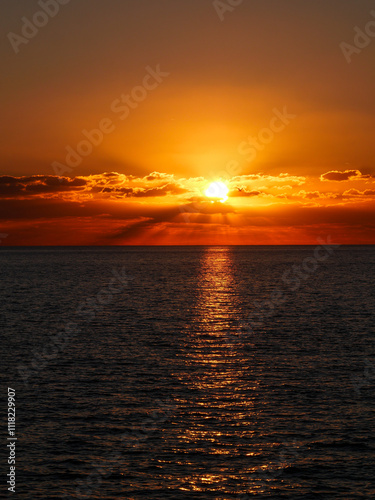 Corse - Bonifacio - Coucher de soleil