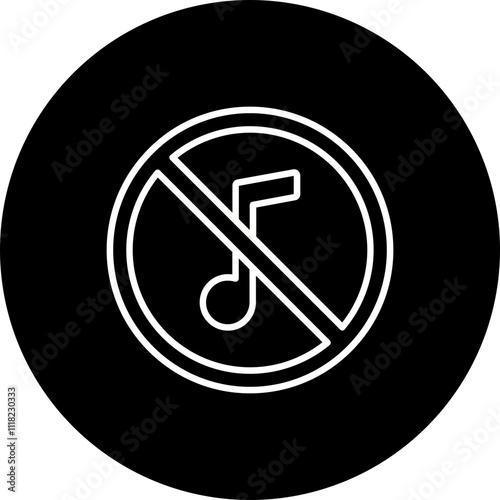 No Music Icon
