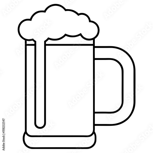 A simple Beer Mug vector