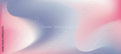 Pink Purple Yellow Dynamic Abstract Mesh Gradient Background
