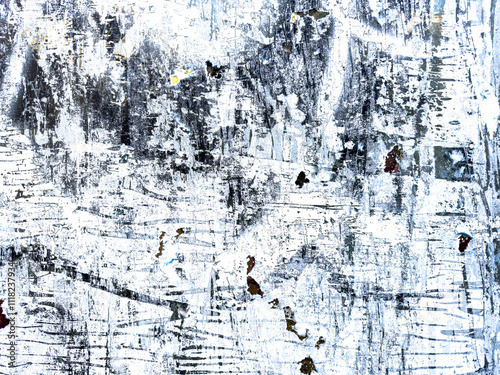 Obraz na płótnie Grunge Revival: Evocative Textural Harmony in Old Poster-Inspired Backgrounds w salonie