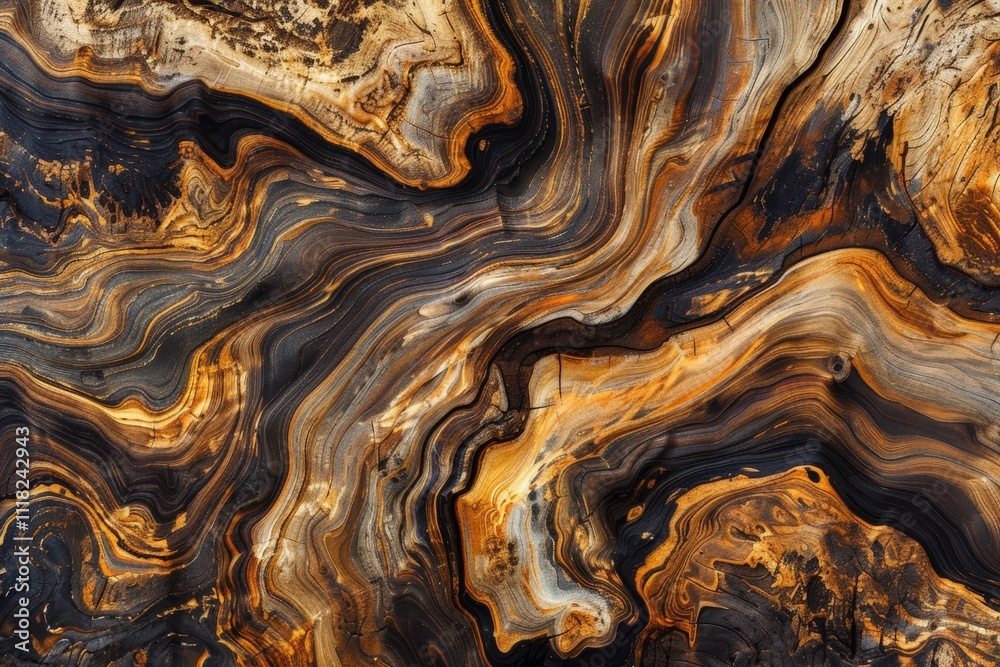 Abstract wood texture in rich brown tones Abstract wood texture in rich brown tones
