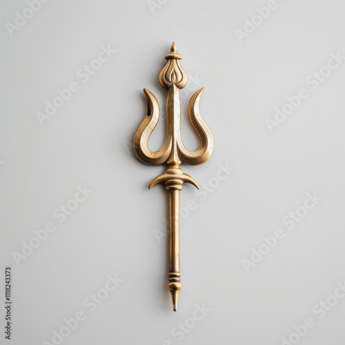 hindu god on white	
