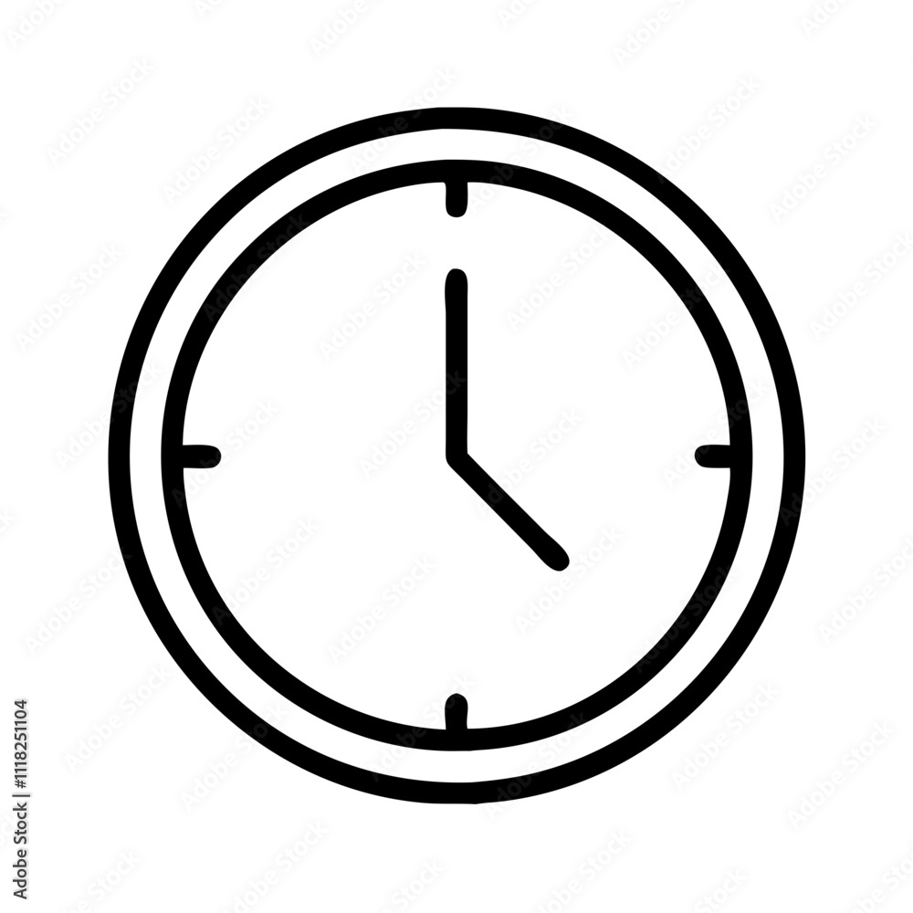 clock at midnight icon, new year illustration, new year icon - simple black line art of clock at midnight, symbolizing new year celebrations new year vector clock at midnight icon, new year illustration, new year icon - simple black line art of clock at midnight, symbolizing new year celebrations new year vector
