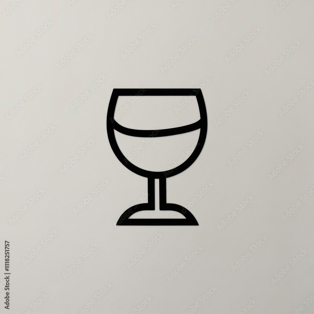 glass on a white background glass on a white background