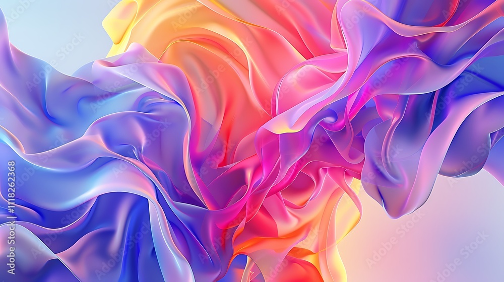 Abstract background with a blend of vibrant colors and organic shapes, ideal for eye-catching mockups Abstract background with a blend of vibrant colors and organic shapes, ideal for eye-catching mockups