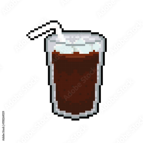ice tea cold pixel art